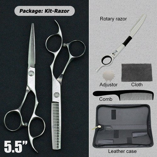 Teflon shears Hair scissors
