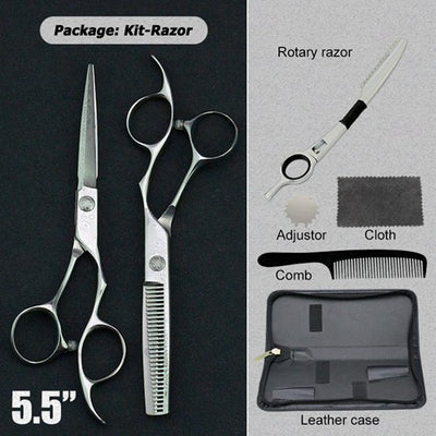 Teflon shears Hair scissors