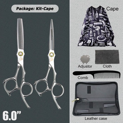 Teflon shears Hair scissors
