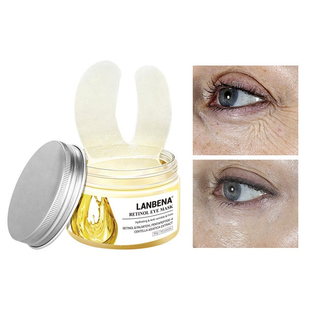 Retinol Eye Mask Hyaluronic Acid Eye Patches Serum