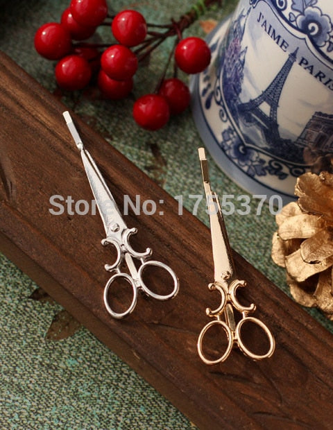Scissors Shape Women Lady Girls Hair Clip