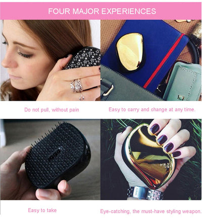 Anti-static Hair Brush Handle