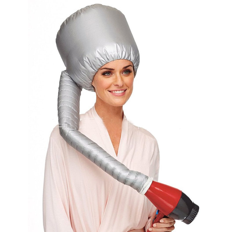 warm air drying treatment cap