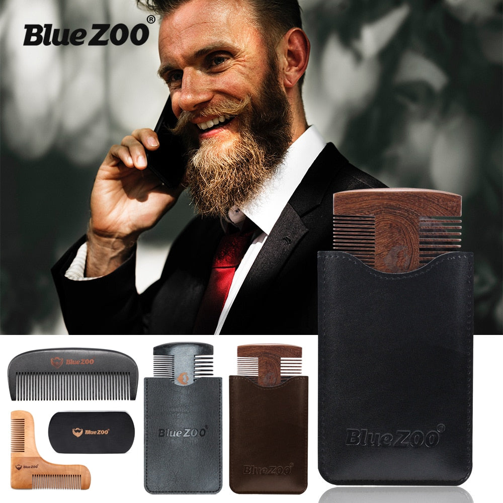 Beard Comb Shaping and Styling