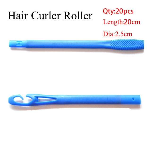 Plastic Hair Curler Roller Spiral