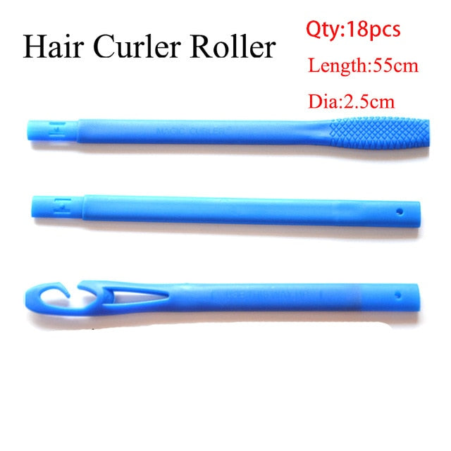 Plastic Hair Curler Roller Spiral