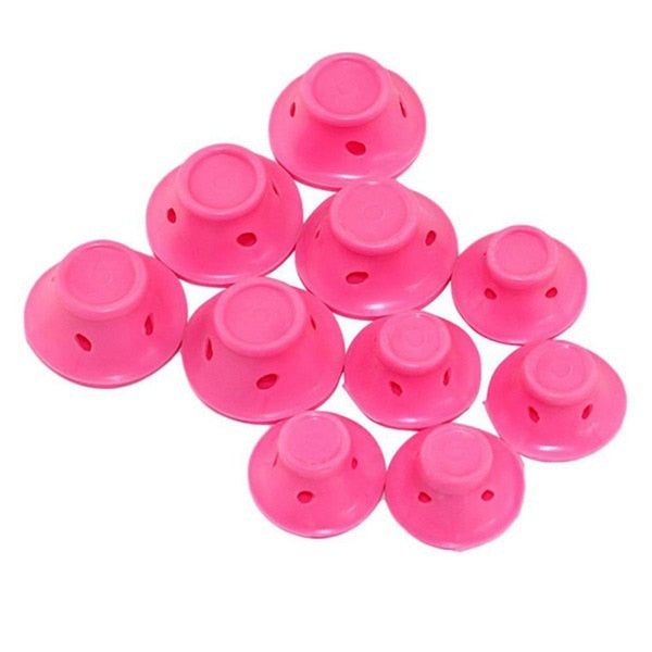 Soft Rubber Hair Care Rollers
