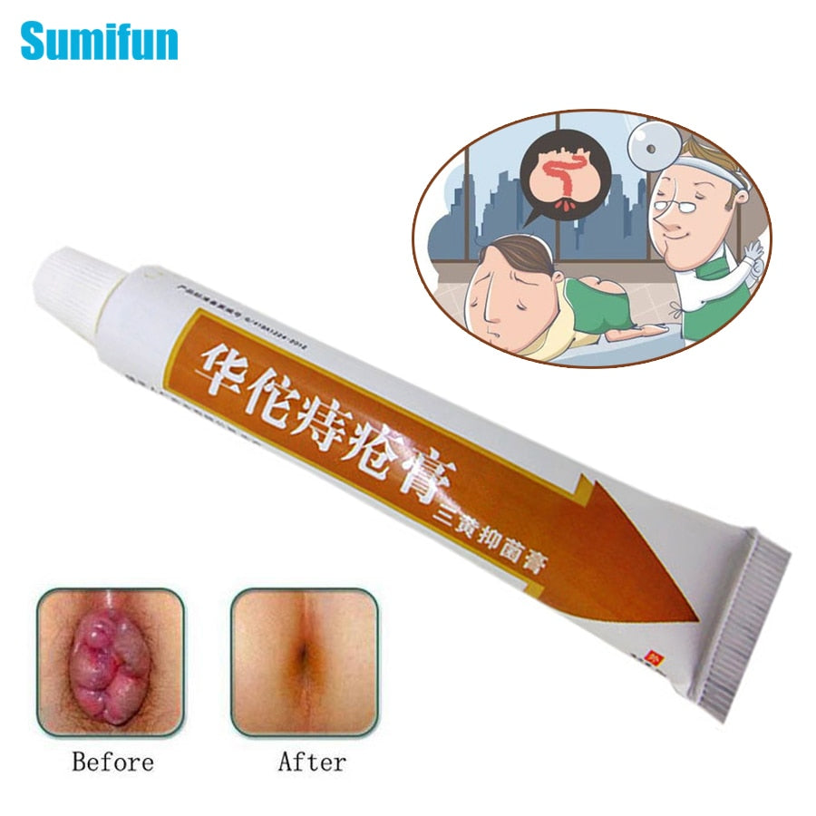 Hemorrhoids Ointment  Pain Relief External Anal Fissure