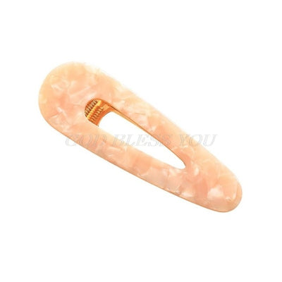 Side Hair Clip Hollow Geometric