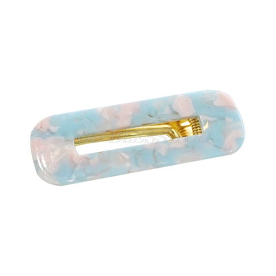 Side Hair Clip Hollow Geometric