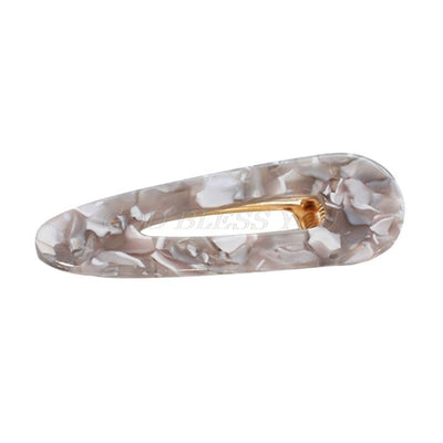 Side Hair Clip Hollow Geometric