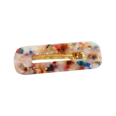 Side Hair Clip Hollow Geometric