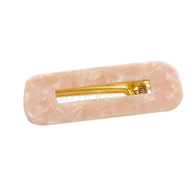 Side Hair Clip Hollow Geometric